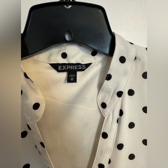 Express Women's Polka Dot sleeveless Mini Dress (size M) - Picture 4 of 5